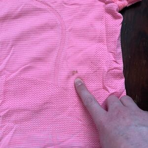 Lululemon Pink Short Sleeve Swiftly
